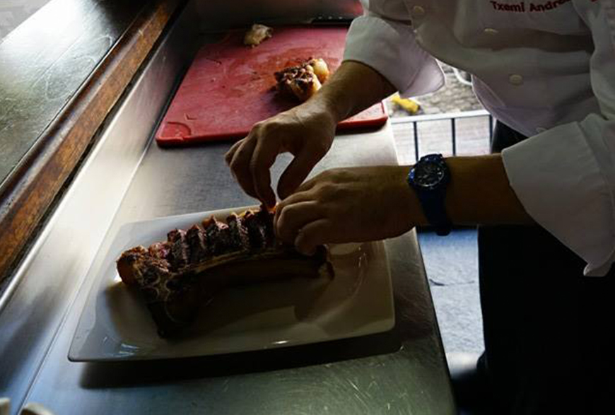 Grilled Steak Bosque Style