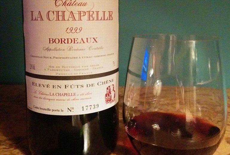 Château La Chapelle 1999 Bordeaux