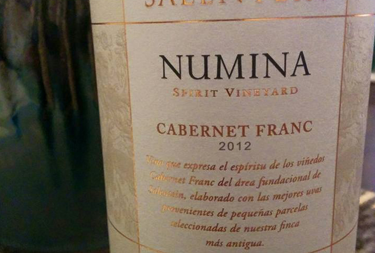 Bodega Salentein 2012 Cabernet Franc