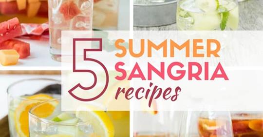 How to make 5 easy summer sangria recipes