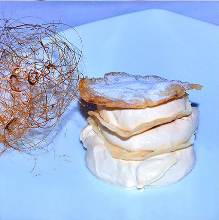 Phyllo Tower of Dulce de Leche