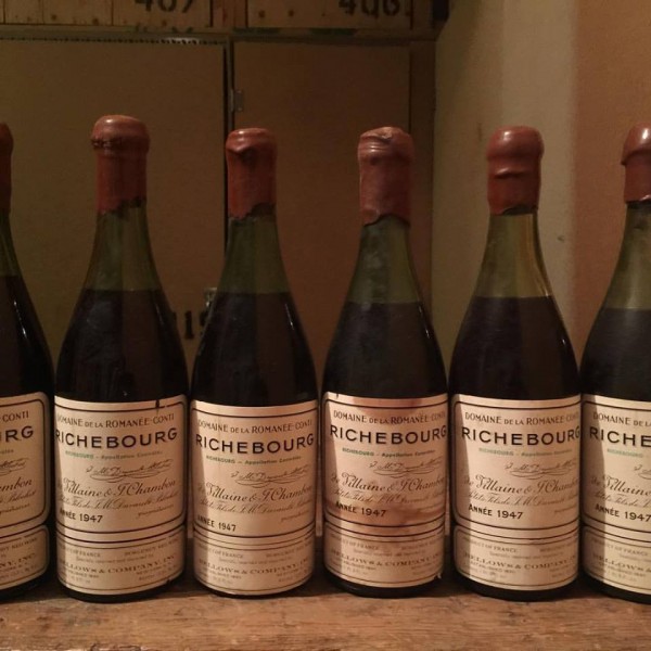 Check out the date… on this vintage wine.