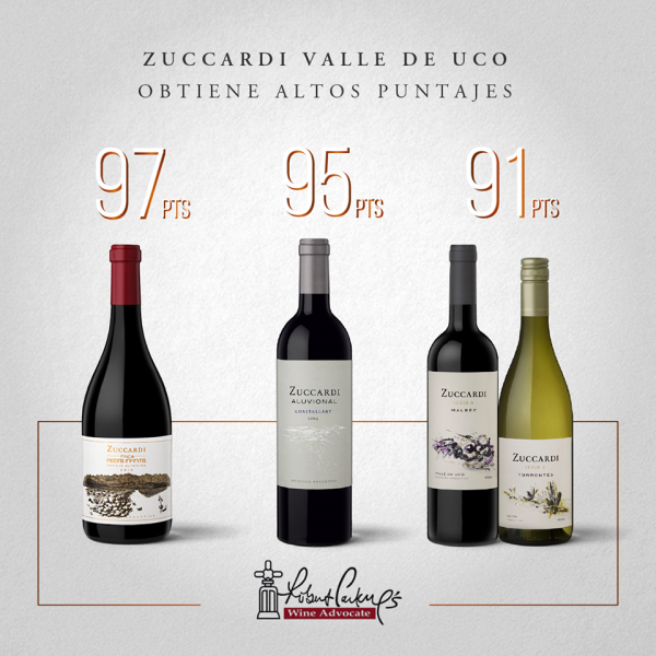 Excellent wines by Zuccardi Valle de Uco