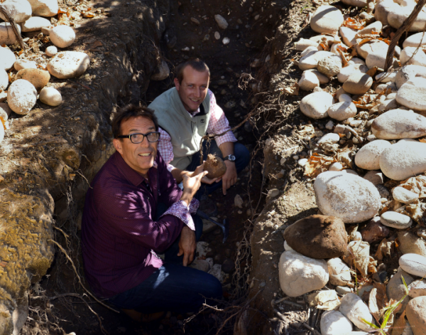 My turn to dig in the soil