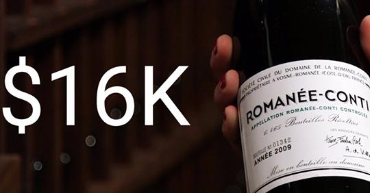 Ok, that’s a lot for a bottle of wine!