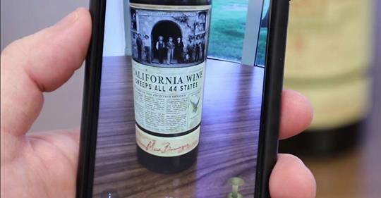 Augmented reality meets wine?