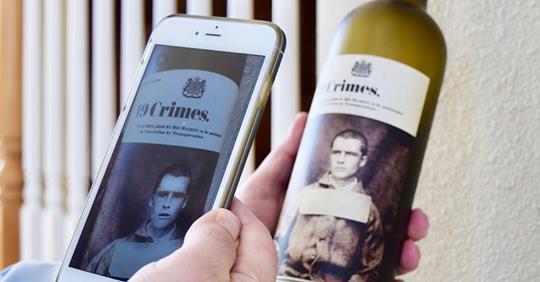 A talking wine bottle?