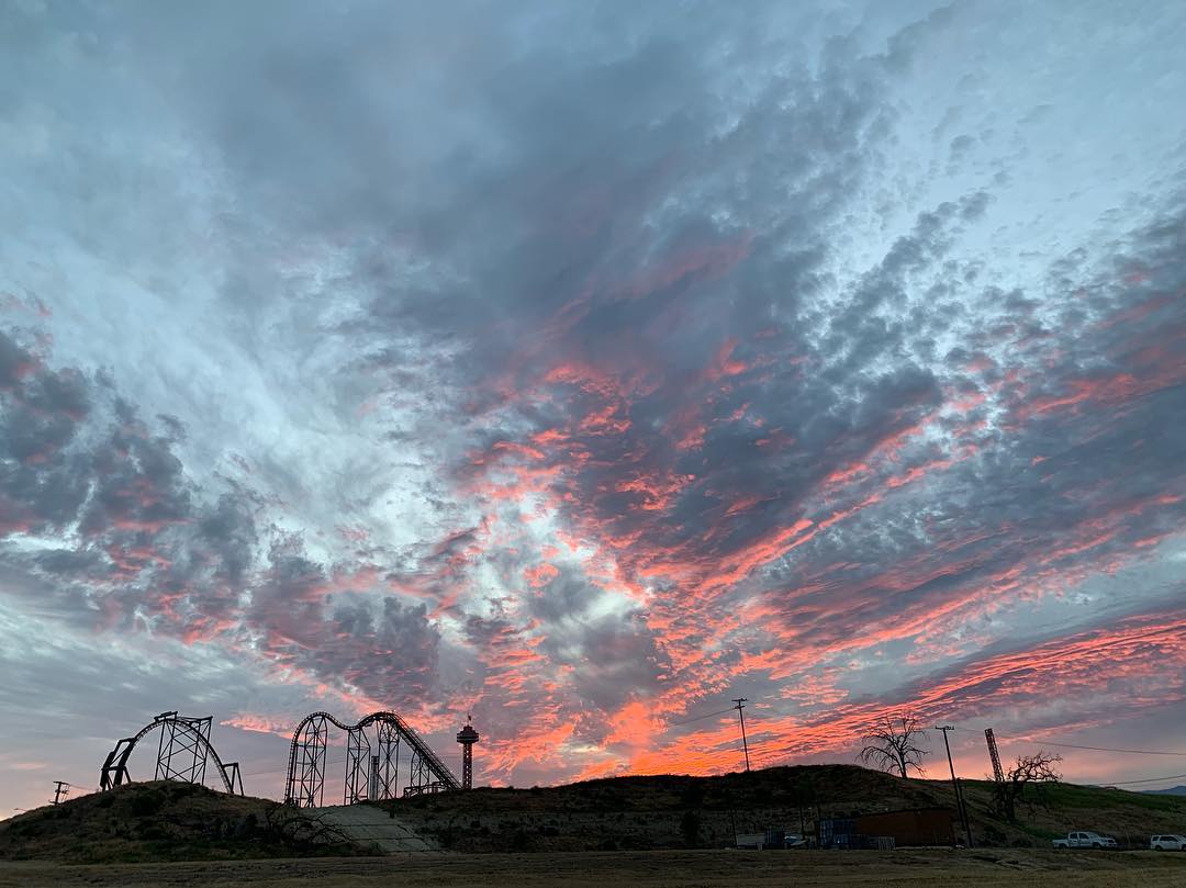 When the clouds roll in…