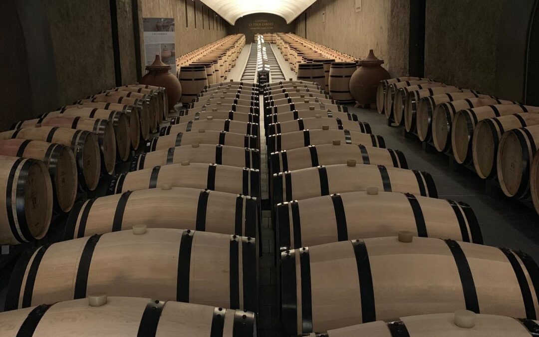 Barrel rooms! Every single one is unique and always beautiful in its own way. And the aroma…